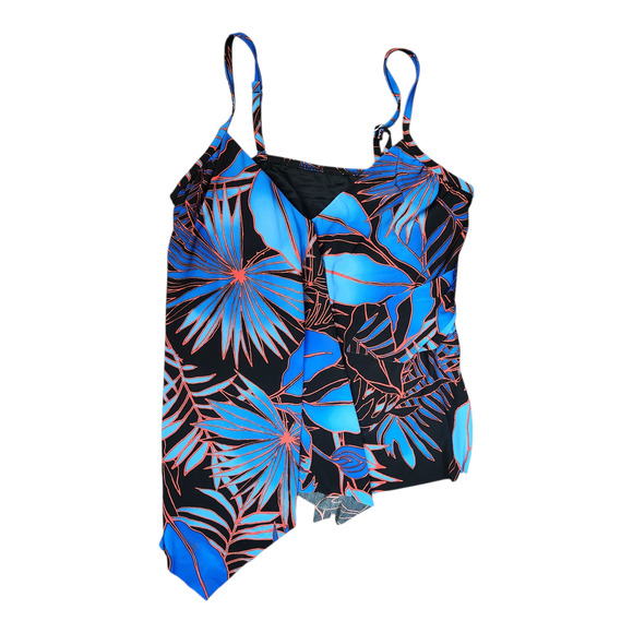 MagicSuit By Miraclesuit Swim Tankini Top 10 Beach Vacation Resortwear Poolside - Picture 1 of 4